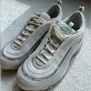 Authentic 2019 Air Max 97 ‘White Iridescent’ Women’s 9 Used with No Box